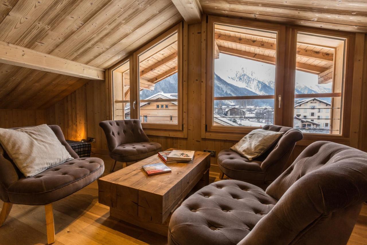 Chalet Yolo - Chalet Retreat In Central Chamonix Steam Room Exterior foto